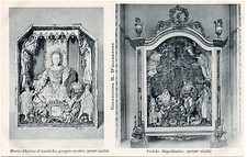 CPA Collection H. D'ALLEMAGNE + Marie-Thérèse d'Autriche + Crèche Napolitaine