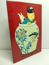 Tableau en bois laqué -