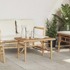 Table basse Marron Bambou Table de salon moderne contemporaine écologique vidaXL