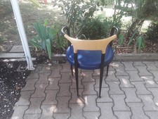 lot de 8 chaise bleu vintage FASEM