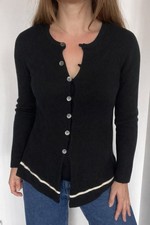 Gilet en laine vierge Blanc