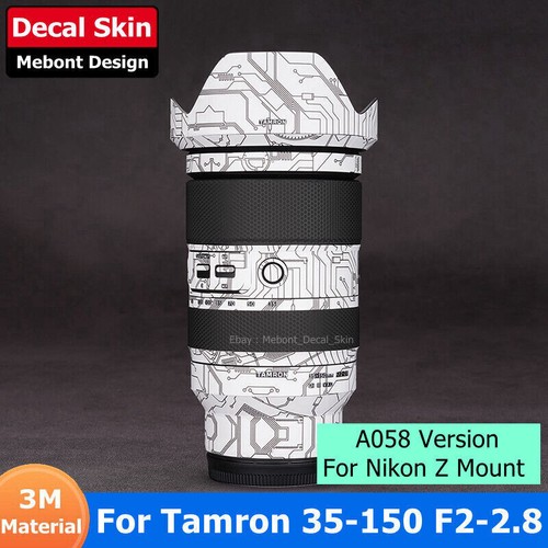 For tamron 150mm - 35-150mm, f2-2.8