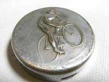 🇫🇷 ANCIENNE PARTIE SONNETTE DE VÉLO BICYCLETTE BRONZE CHROME