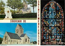 Art - Vitraux Religieux - Sainte Mère Eglise - Multivues - Le vitrail des parach