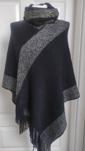 Poncho col roulé anna field - col,