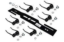 lame pour scarificateur / lame pour tondeuse à gazon + 6 X double ressort trempé