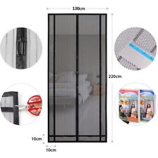 Rideau Moustiquaire Magnétique Anti Insecte moustique 130X220 CM Entrée Patio