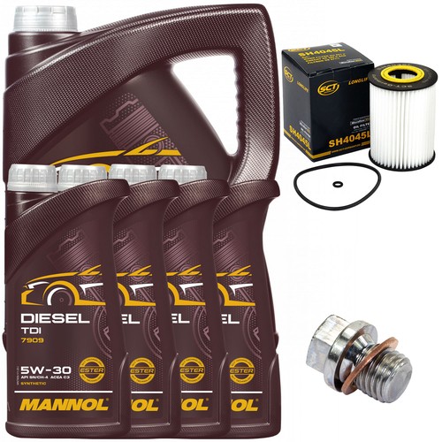Set filtre huile mannol - set,