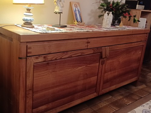 Buffet enfilade r08 par - enfilade, pierre