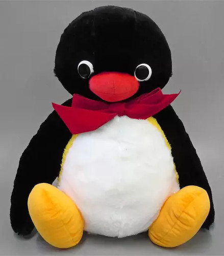 Pingu jumbo plush ribbon - pingu, (ribbon