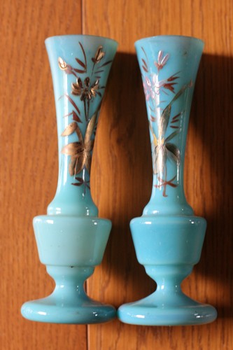Anciens petits vases - anciens, opaline
