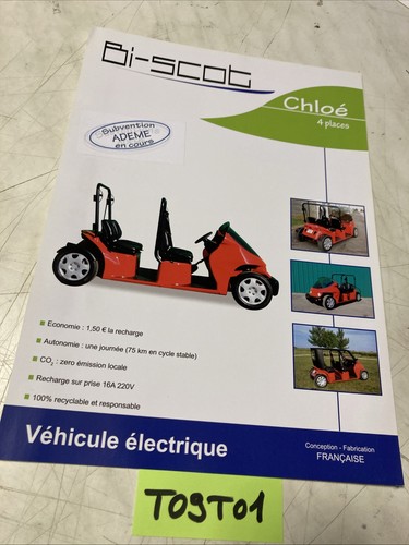 Voiturette électrique scot - voiturette,