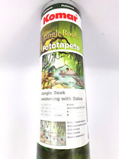 KOMAR Poster XXL/papier peint panoramiqu Jungle Book Nager avec Baloo 368x254 cm