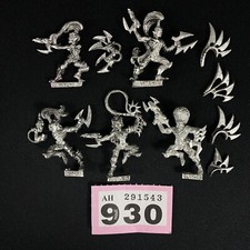 5 Eldar Noir Wyches Warhammer 40K Assault Armes Drukhari Wych Métal Équipe