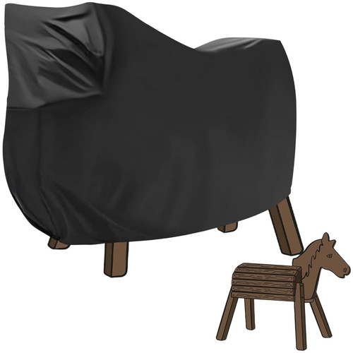 Housse cheval bois - de,