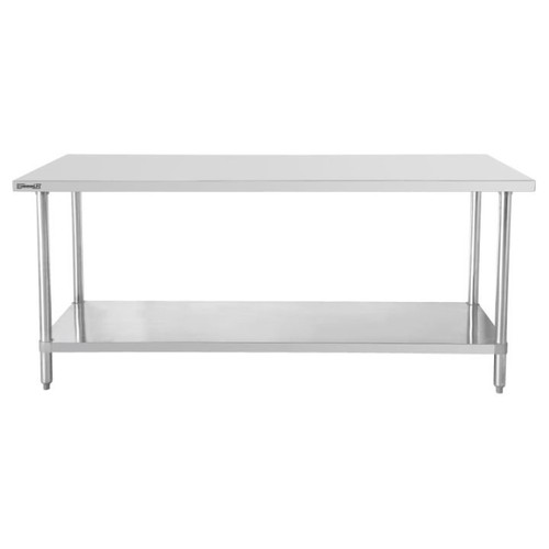 Table inox travail 800 - inox, (l)800