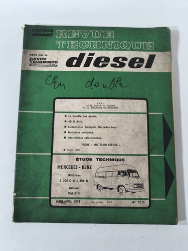 Revue technique mercedes - revue, 206