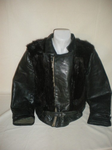 Rare grizzly jacket - rare, horsehide