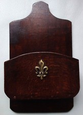 Porte courrier en BOIS ancienne très joli !