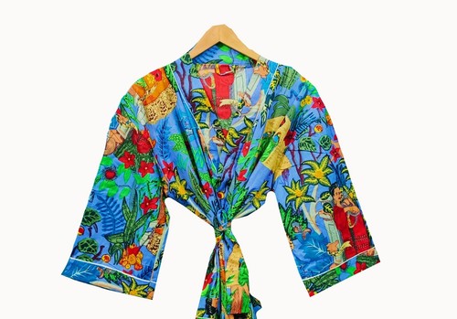 Robe coton indienne longue - robe, en