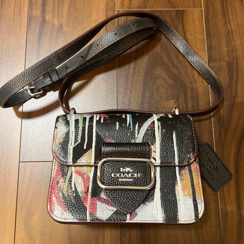 Sac bandoulière coach mint - sac,