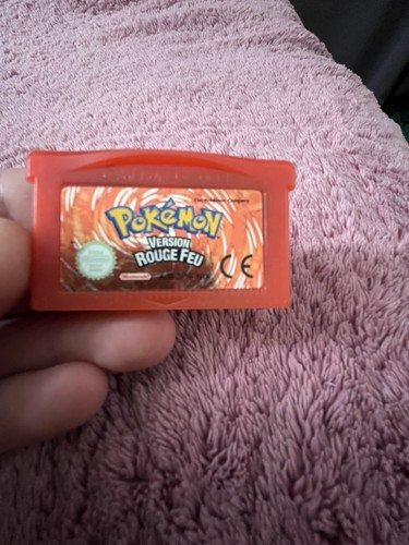 Pokemon version rouge - rouge, game