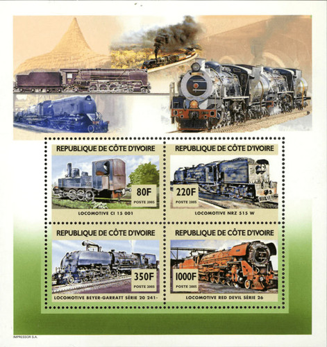 Stamps ivory coast 2005 - ivory,
