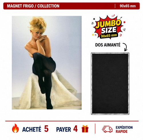 Magnet frigo brigitte - magnet,