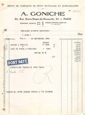 1938 DEPOT DE FABRIQUES DE