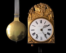 Mouvement ancien Pendule Horloge Comtoise XIX mécanisme pour cloche gong