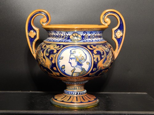 Antique rare coupe vase centre - antique,