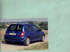 Photo de presse original press photo Renault Sport Clio 2.0 16V 1999/2000