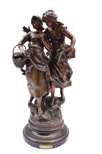 Sculpture regule retour - regule, du