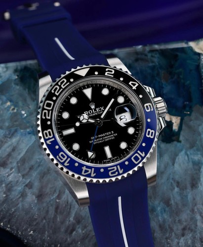Rolex gmt master ii batman - master,