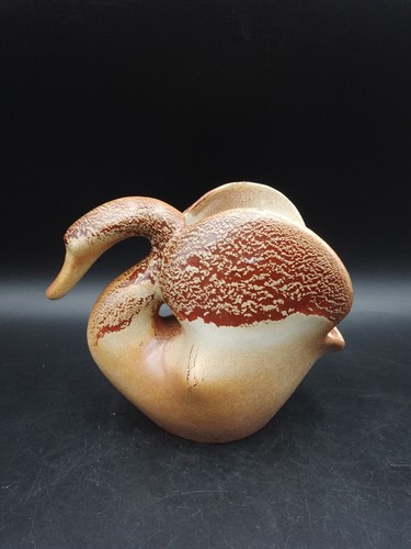 Vase zoomorphe cygne - , en