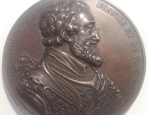 Médaille xixe henri iiii - -,