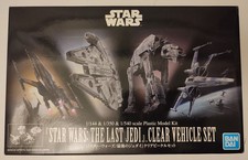Bandai "Star Wars: The Last Jedi" Clear Vehicle Set