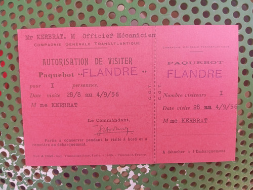 Original transatlantique cgt - transatlantique,