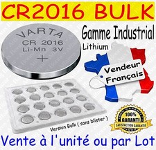 Piles Lithium 3V VARTA CR2016 - Disponible aussi LR6 AA LR03 AAA / CR2032 CR2025
