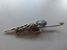 broche ancienne métal