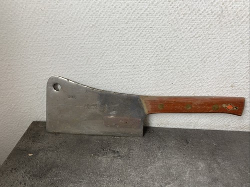 Ancienne feuille boucher - ancienne,