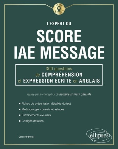 Expert score iae message - score,