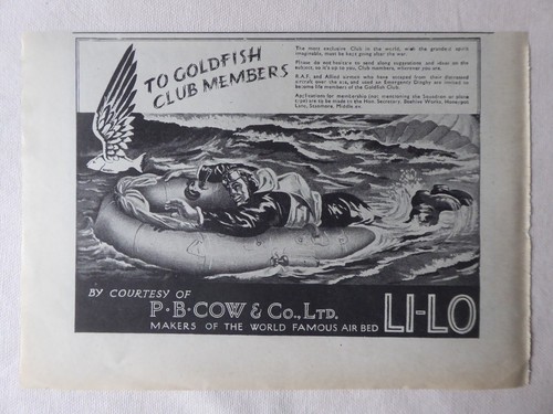 1945 pub cow - pub, goldfish
