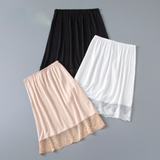 Femmes Dentelle Épissure Jupe