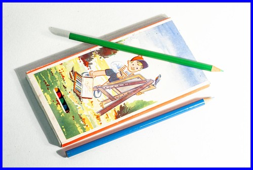 1950er buffalo crayons en - 1950er, j.buffalo