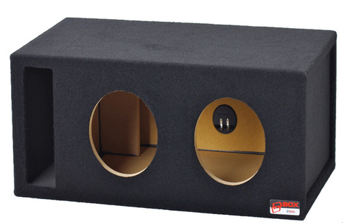 Dual vented subwoofer box - 8,