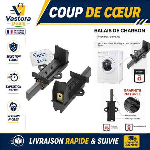 Lot balais de - de, charbon