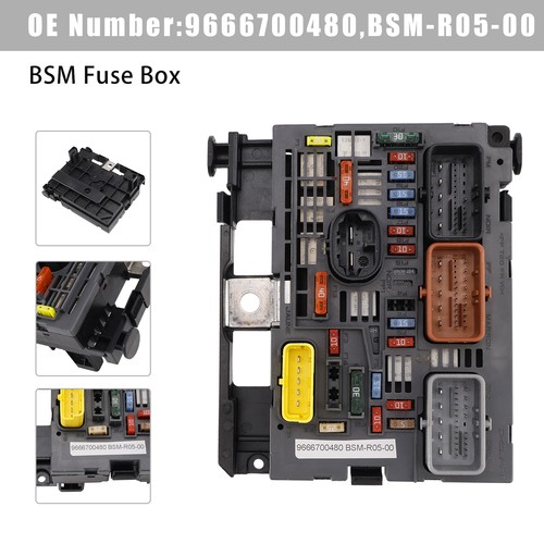 Bsm fuse relay box - fuse, &