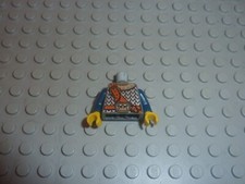 LEGO Torso Silver Scale Mail Armor Réf 973pb0438c01 Set 7090/7079/7036/7094/7029