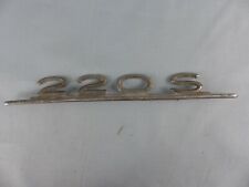 MERCEDES 220 S sigle